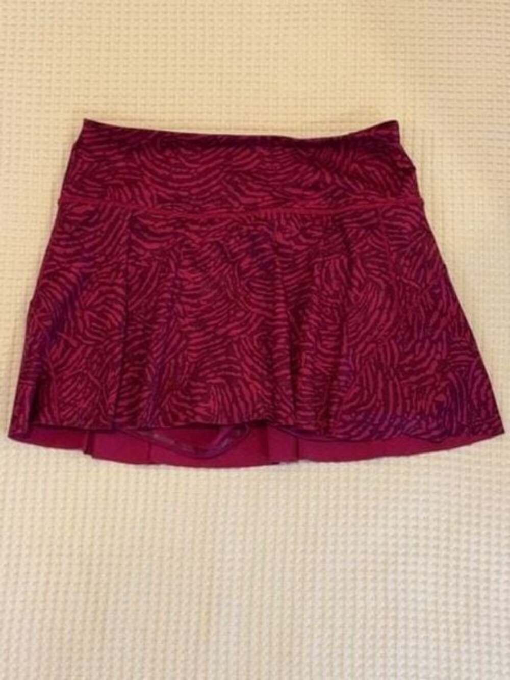 Athleta Ace Printed 13.5" Tennis Skort Size M